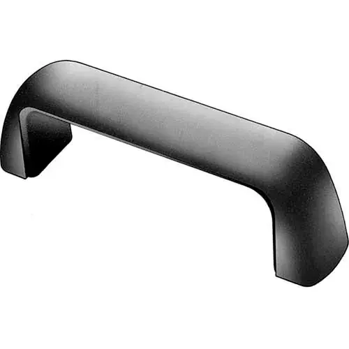 J.W. Winco Plastic Cabinet U-Handle - 5.24"L x 1.02" Dia Black 1/4-20 Tapped Thread Get Yours