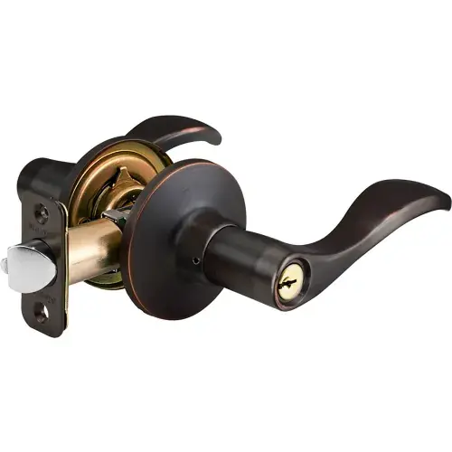 Master Lock® Wave Lever, Keyed Entry, Aged Bronze Last Chance