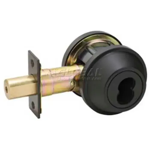 Master Lock® Double Cylinder Deadbolt, Interchangeable Core, Oil Rubbed Bronze Professional Grade