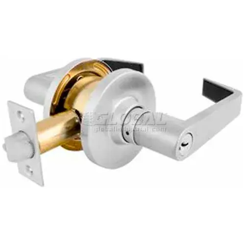Genuine Master Lock® Commercial Cylindrical Lockset Lever, Classroom, Brushed Chrome