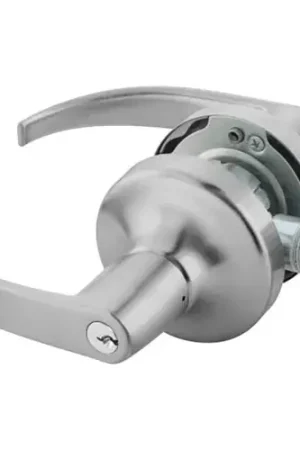 Yale® Cylindrical Lockset Entrance, Grade 1, AU Handle, SFIC Core, Less Cylinder Final Sale