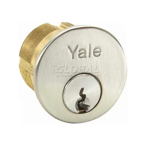 Free Returns Yale® Mortise Cylinder, 626 Para Keyway, 1-1/8"L
