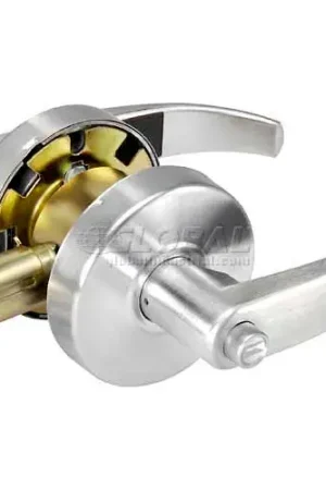 Yale® Cylindrical Lockset Privacy, Grade 2, PB Handle Fan Favorite