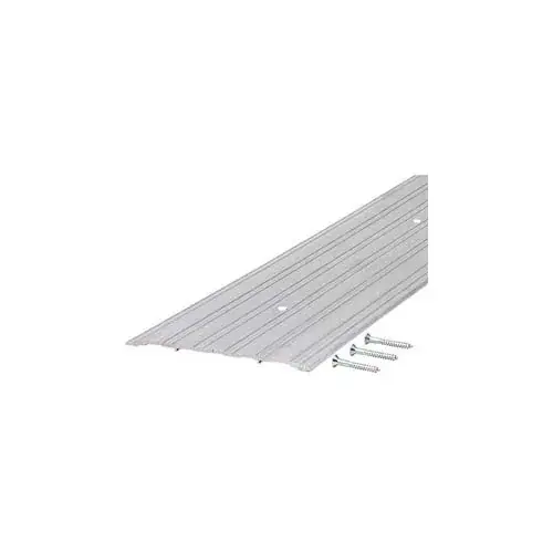 One Day Deal M-D TH043 Fluted Saddle Threshold, 68684, 72", Silver