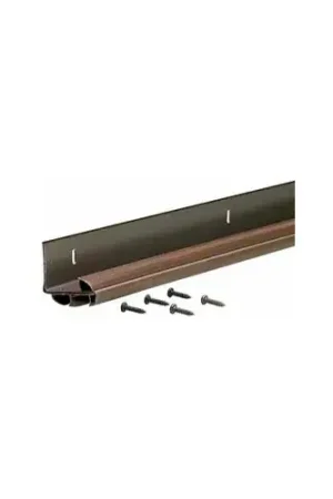 M-D Adjustable Door Bottom W/PVC Insert, 82578, Brown, 36" Top Pick