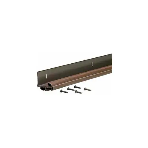 M-D Adjustable Door Bottom W/PVC Insert, 82578, Brown, 36" Top Pick