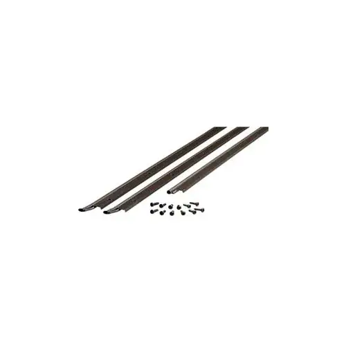 Markdown M-D Universal Door Jamb Weatherstrip 3 Piece Kit, 01156, Bronze, includes hardware for install