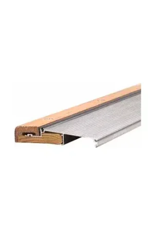 Fresh Stock M-D TH394 Adjustable Alum & Hardwood Sill - Inswing, 78618, 73", Silver
