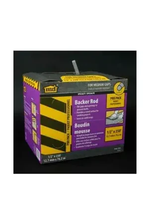 In Demand M-D Backer Rod Pro Pack, 71551, Gray, 1/2" x 250‘