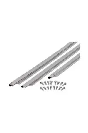 M-D Universal Door Jamb Weatherstrip Kit, 49002, Satin Nickel Big Sale