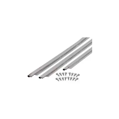 M-D Universal Door Jamb Weatherstrip Kit, 49002, Satin Nickel Big Sale
