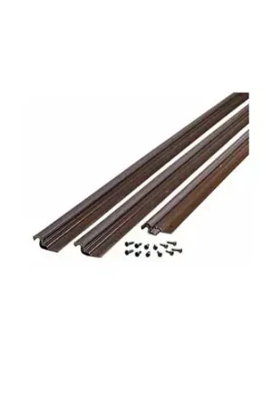 Fast Shipping M-D Compression Weatherstrip W/Aluminum Stop Door Jamb Kit, 87783, Bronze