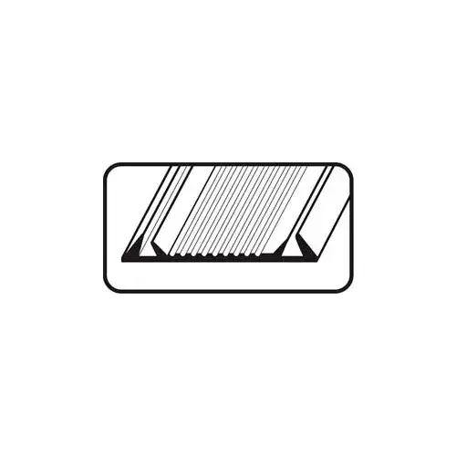 Flash Sale M-D Replacement Vinyl Threshold Insert, 13466, 36", Gray
