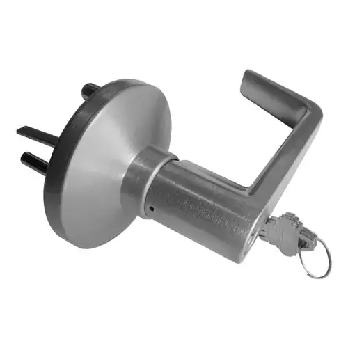 Lever Keyed Lock - Entry Lever Trim With Clutch Dull Chrome Same Day Shipping
