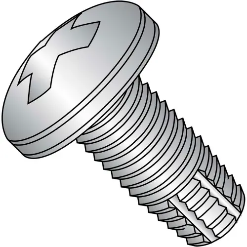 4-40X3/8 Phillips Pan Thread Cutting Screw Type F Full Thrd 18 8 Stainless Steel, Pkg of 5000 Time-Limited
