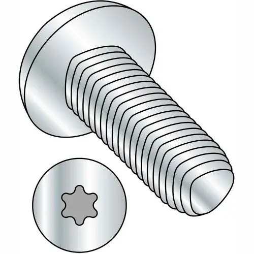 M4X8 Din 7500 C E Pan 6 Lobe Recess Thread Rolling Screw Zinc Bake And Wax, Pkg of 1000 Factory Price