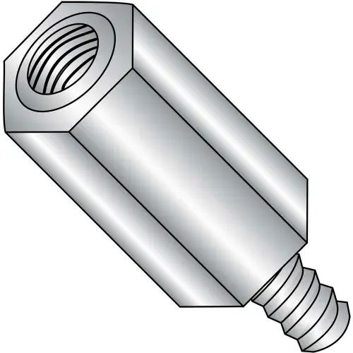 Brand New 10-32 x 7/8 Five Sixteenths Hex Male Female Standoff - Stainless Steel - Pkg of 100