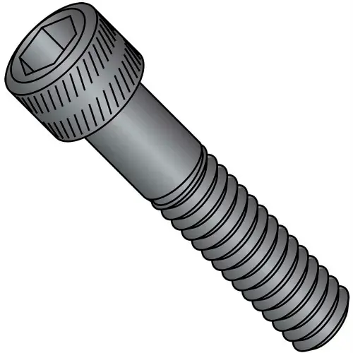 Buy Direct 1/4-20 x 1-1/4 Coarse Thread Socket Head Cap Screw - Plain - Pkg of 100
