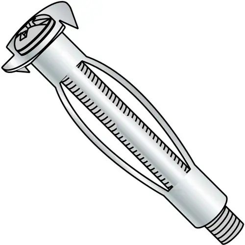 3/16 SHORT Small Hollow Wall Anchor Zinc, Pkg of 50 Special Discount