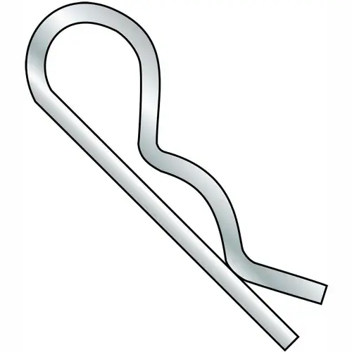 Premium .093x2 Hitch Pin Clip Zinc, Pkg of 1000
