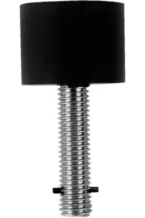 Don Jo 1462-BK Detention Stop, 4-1/2", 1-1/2"x2"Base, Black - Pkg Qty 20 Limited Time