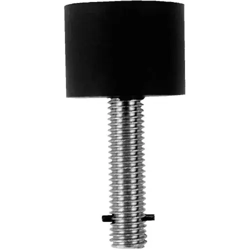 Don Jo 1462-BK Detention Stop, 4-1/2", 1-1/2"x2"Base, Black - Pkg Qty 20 Limited Time