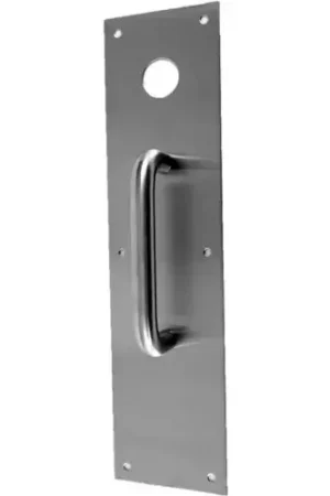 Buy Direct Don Jo CFC-7015-628 Pull Plate W/ 1-1/4"Holes, 3-1/2"x15", Aluminum