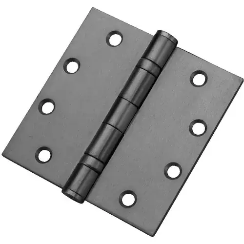 Don Jo BB74545-652 Full Mortise Ball Bearing, 4-1/2"x4"-1/2, .134 Gauge, Brushed Chrome - Pkg Qty 3 Deal