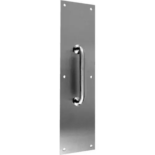 Don Jo 7110-613 Pull Plate W/Cast Pull, 4"x16"Plate Size, 1-5/16"Clearance, Oil Rubbed Bronze High Quality