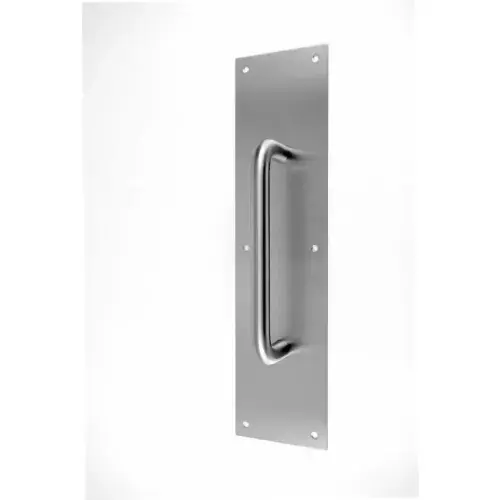 Don Jo 7114-630 Pull Plate W/ 3/4"Round Pulls, 4"x16", 6-1/4", Stainless Steel Grab Now