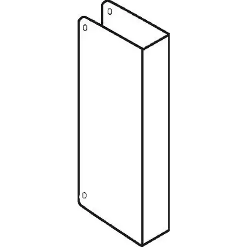 Brand New Don Jo 90-CW-10B Blank Wrap Around W/Trim Screws, Oil Rubbed Bronze