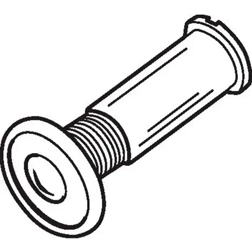 Don Jo ULDV 180-626 Door Viewer, 180°, 9/16"Installation Hole, UL Rated, Brushed Chrome - Pkg Qty 10 Seasonal Sale