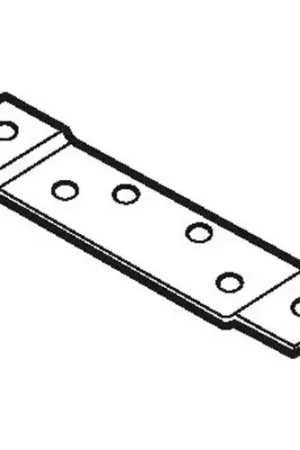 Budget Don Jo HR 150 4-1/2"Hinge Reinforcement, 1/8"Offset, 1 1/2"x10" - Pkg Qty 10