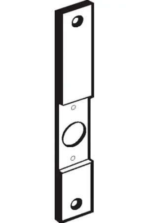 Authentic Don Jo CV 86-PC Conversion Plates, 8"x1-1/4"xCut Out to 161, Prime Coat - Pkg Qty 10