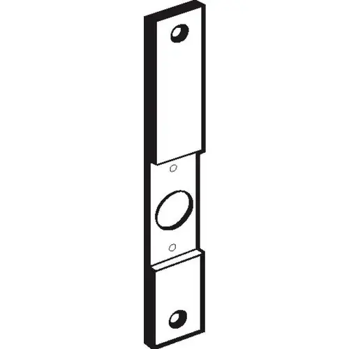 Authentic Don Jo CV 86-PC Conversion Plates, 8"x1-1/4"xCut Out to 161, Prime Coat - Pkg Qty 10