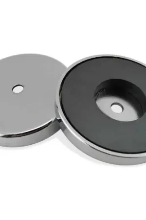 Buy Today Master Magnetics Ceramic Round Base Magnet RB100CBX - 200 Lbs. Pull - Pkg Qty 12