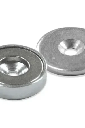 Holiday Sale Master Magnetics Neodymium Latch Magnet NMLKIT5 - 30 Lbs. Pull Nickel - Chrome Plating - Pkg Qty 25