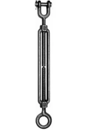 Same Day Shipping Ken Forging TB105-J-E-HDG - Turnbuckle Assembly - Jaw & Eye - 1/2-13 x 12-3/4" - Made In USA