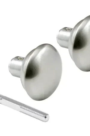 Prime-Line® Satin Nickel Victorian-Style Knob Set, E 2498 Hassle-Free Returns