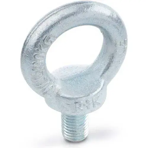 J.W. Winco DIN 580 Lifting Eye Bolts, Steel, Shoulder, Zinc Plated, M30, 4-5/16"H, 15/16"T, 1-3/4"L Don't Miss Out