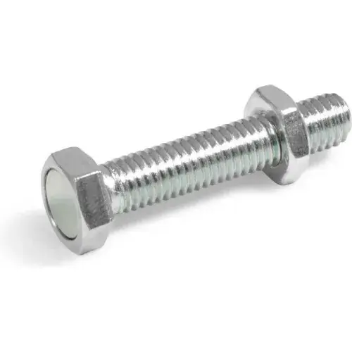 Professional Grade J.W. Winco GN 251.6 Setting Bolts, Steel, w/ Retaining Magnet, Zinc Pltd, M6, 3/8" Mag Dia., 5/8"L