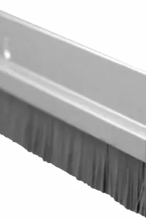 Buy Online Pemko Aluminum Meeting Stile W/ Nylon Insert 36"L x 1-3/8"W, Mill Aluminum - Pkg Qty 10