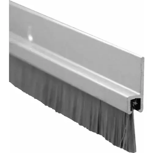 Buy Online Pemko Aluminum Meeting Stile W/ Nylon Insert 36"L x 1-3/8"W, Mill Aluminum - Pkg Qty 10