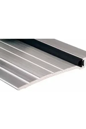 Pemko Aluminum Latching Panic Saddle Threshold W/ Thermo Insert 36"L x 1-1/2"W, Mill Aluminum Save Now