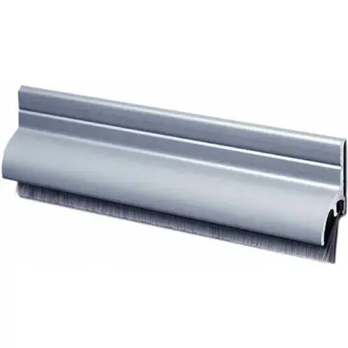 Trending Pemko Aluminum Door Sweep W/ Nylon Insert 36" Clear Anodized Aluminum - Pkg Qty 3