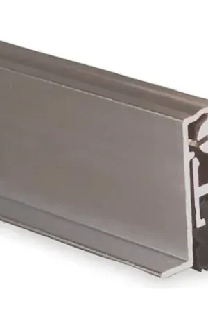 Direct From Factory Pemko Door Bottom W/ Pemkoprene Insert 36"L x 1-5/16"W Mill Aluminum