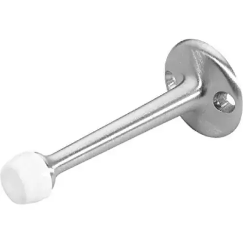 Rockwood Dome Door Stop, Satin Chrome - Pkg Qty 3 Flash Sale