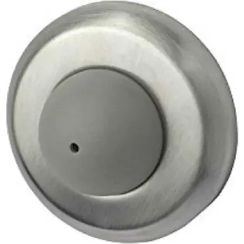 Rockwood Wall Stop - Convex, 2-1/2"Dia Chrome Plated - Pkg Qty 25 Same Day Shipping