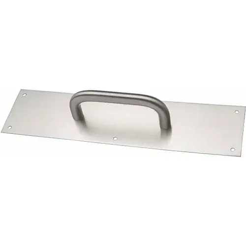 Buy Today Rockwood Pull Plate, 5-1/2"L x 15"H x 3/4, Satin Stainless Steel, 5-1/2" CTC