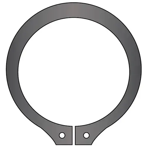 Fan Favorite 90mm External Snap Ring - Standard Duty - Stamped - Spring Steel - DIN 471 - Pkg Qty 5